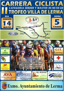Cartel del II Trofeo Villa de Lerma
