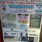 Cartel del LIII Trofeo Virgen del Carmen 2011