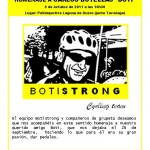 Cartel de la quedada homenaje a Boti