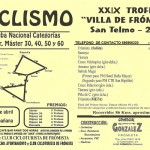 Cartel XXIX Trofeo Villa de Frómista