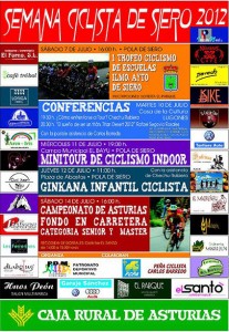 Cartel del Campeonato de Asturias 2012 en Pola de Siero