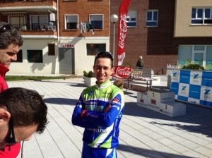 Carlos Pacios vencedor de la CRI de la Vuelta a Bizkaia 2013. Foto: Pedaleo.com