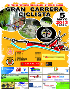 Cartel del IV Trofeo Barrio San Pedro de la Fuente en Burgos
