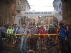Salida. Foto: Club Ciclista Darocense