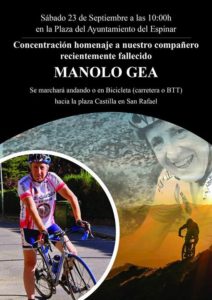 Homenaje Manolo Gea