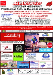 Ciclocross Mejorada 2017