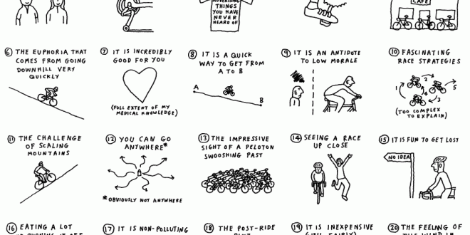 Cycling cartoons 20 razones por las que amar el ciclismo