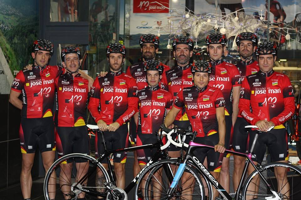 cómo utilizar Sufijo Ser Bicicletas José Mari nuevo equipo ciclista máster - Ciclismo máster