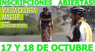 Inscripciones Vuelta Ciclista Máster Marcelino Oliver