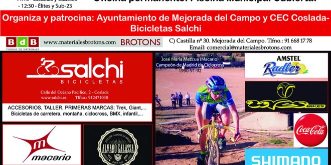Ciclocross Mejorada 2017