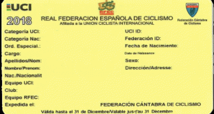 Precio licencia ciclismo Cantabria 2018