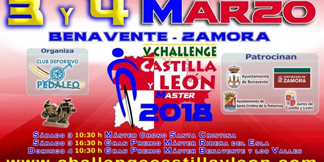 Inscripciones Challenge Castilla y León 2018