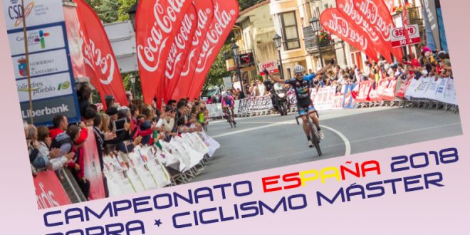 Favoritos Campeonato España Ciclismo Máster 2018